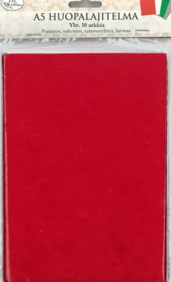 Best A5 Huopalajitelma Joulu 10Ark/Pkt Askartelutarvikkeet