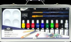 Outlet Akryylimaalaus Setti Ikkunallisessa Salkussa Askartelutarvikkeet