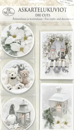 Hot Askartelukuvio Deco Harmaa Askartelutarvikkeet