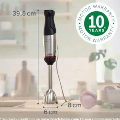 Bosch Ruoanvalmistuskoneet-Sauvasekoitin Ergomaster Serie 6 1000 W Teras