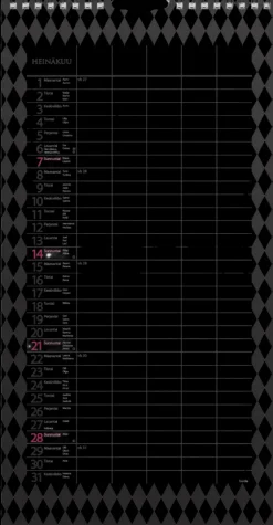 Clearance Perhekalenteri 2024 Perhekalenteri Moderni Paperitaskulla Kalenterit