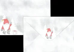 Hot C6 Kirjekuori Tonttu-Ukko 10Kpl/Pkt Askartelutarvikkeet