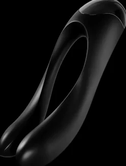 Satisfyer Seksivalineet-Candy Cane Musta Vibraattori