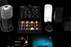 De'Longhi Kahvi Ja Tee-Env120.Gyae Nespresso Vertuo Next Kahvikone + Aeroccino Maidonvaahdotin