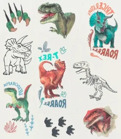 Dino World Askartelutarvikkeet-Tatuoinnit