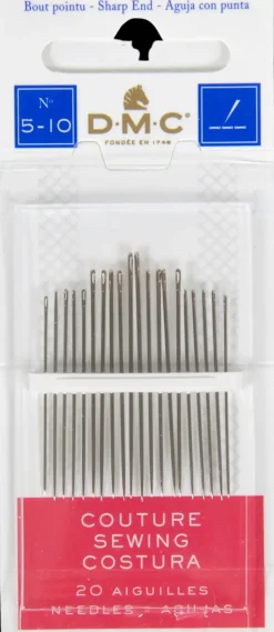 Teravakarkinen Silmaneulalajitelma Kasinompeluun 5-10 Käsityötarvikkeet