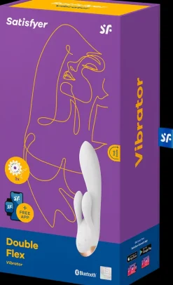 Satisfyer Seksivalineet-Double Flex Connect App Vibraattori