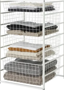 Elfa Säilytyskalusteet-Basic Koripaketti Mini 100019 74X45X44Cm Valkoinen