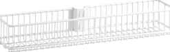 Elfa Säilytyskalusteet-Classic Lankakori Keskikoko 333110 Seinakiskoon 435X104X70Mm Valkoinen