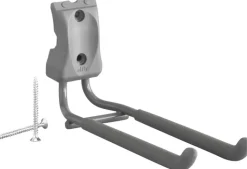 Elfa Säilytyskalusteet-Utility Suora Kaksoiskoukku 476470 Harmaa