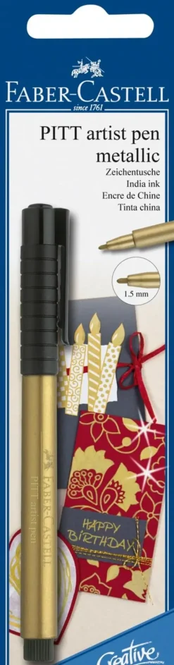 Discount Taiteilijakyna Pitt Kulta Toimistotarvikkeet