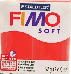 Fimo Askartelutarvikkeet-Soft Muovailumassa, Intianpunainen, 57 G