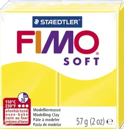 Fimo Askartelutarvikkeet-Soft Muovailumassa, Sitruuna, 57 G