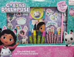 Gabby's Dollhouse Askartelutarvikkeet-Kirjoitussetti 30 Os.