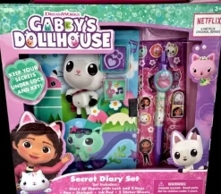Gabby's Dollhouse Askartelutarvikkeet-Salainen Paivakirja Boxissa