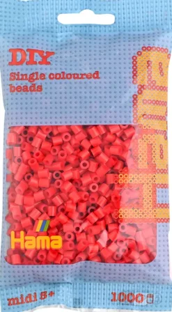 Hama Askartelutarvikkeet-Helmet 1000Kpl Punainen