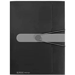 Hot Kulmalukkokansio A4 Easy Orga Musta Lapinakymaton Paperitarvikkeet