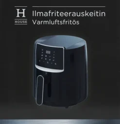 House Kypsentäminen-Airfryer Af1423 3,5 L Musta