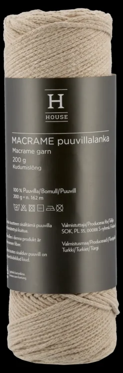Hot Lanka Macrame Puuvilla 212147 200 G Käsityötarvikkeet