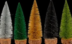 New Poytakuusi Led-Valoilla 30 Cm Sesonkijuhlatarvikkeet