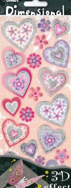 3D Tarra-Arkki Sydan/Kukka Askartelutarvikkeet