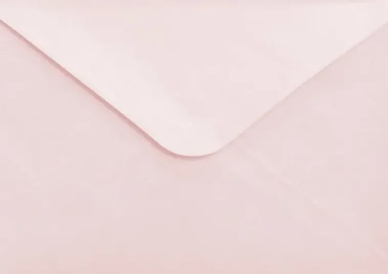 J.K. Primeco Askartelutarvikkeet-Helmiaiskirjekuori Rose C6/10Kpl/Pkt