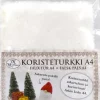J.K. Primeco Askartelutarvikkeet-Koristeturkki A4 Valkoinen
