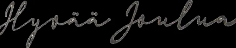 J.K. Primeco Askartelutarvikkeet-Leimasin Hyvaa Joulua 1