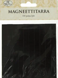 J.K. Primeco Askartelutarvikkeet-Magneettitarra Musta 100Kpl/Pkt