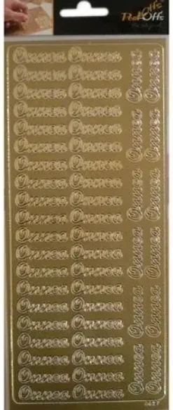 Onnea- Aariviivatarra Kulta Askartelutarvikkeet