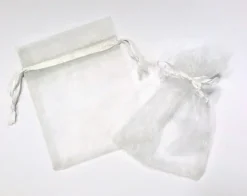 Hot Organzapussi Valkoinen 10Kpl/Pkt Askartelutarvikkeet