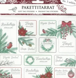 J.K. Primeco Askartelutarvikkeet-Pakettitarra Havut Ja Marjat 3 Ark