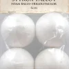 J.K. Primeco Askartelutarvikkeet-Styrox-Pallo 6Cm 4Kpl/Pkt