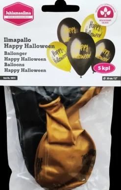 Hot Happy Halloween Ilmapallo 30Cm 5Kpl Sesonkijuhlatarvikkeet