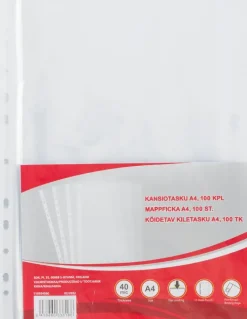 Best Kansiotasku A4 100 Kpl Toimistotarvikkeet