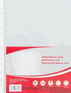 Kansiotasku A4 10 Kpl Toimistotarvikkeet