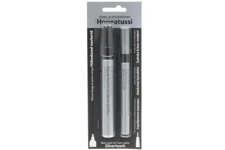 New Hopeatussi Ohut+Paksu Toimistotarvikkeet