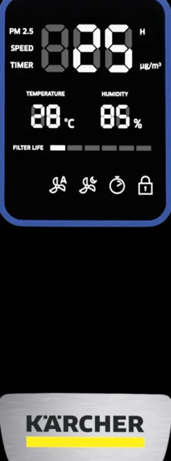 Kärcher Ilmastointi Ja Huoneilma-Karcher Ilmanpuhdistin Af 50
