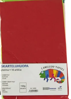 Karto Askartelutarvikkeet-Askarteluhuopa 20X30Cm 10 Arkkia