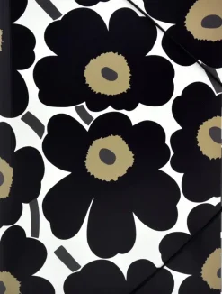 Clearance Kulmalukkokansio A4 Unikko Musta Paperitarvikkeet