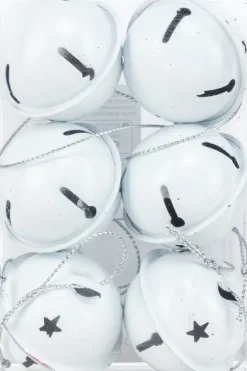 Hot Kuusenkoriste Kello 4 Cm 6 Kpl Sesonkijuhlatarvikkeet