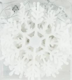 New Kuusenkoriste Lumihiutale 10 Cm Sesonkijuhlatarvikkeet