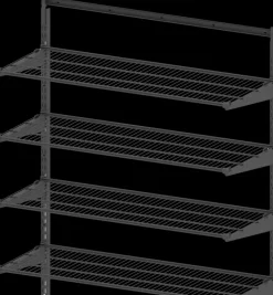 Lanka ja Muovi Säilytyskalusteet-Hyllyjarjestelma M900 8 Hyllya Lm 840