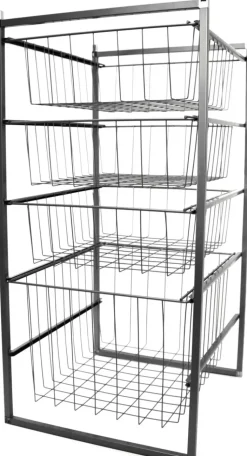 Lanka ja Muovi Säilytyskalusteet-Oy Koritelinesarja 500 Korkea 4 Korilla