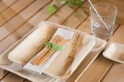 New Palmunlehtilautanen 20X20 Cm 10 Kpl Astiat