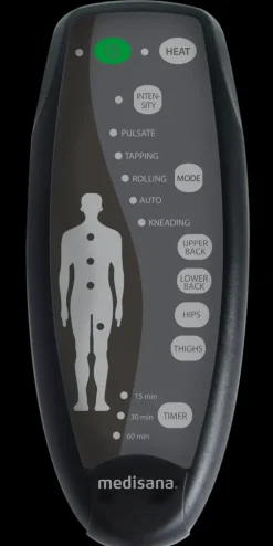 Medisana Hierontalaitteet Ja Lämpötyynyt-Hierontaistuin, Soveltuu Myos Autossa Kaytettavksi Mch