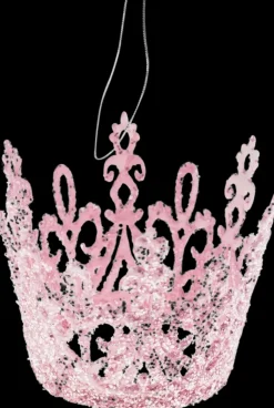 Hot 75Mm Filigraanikruunu Rosaglitteri Sesonkijuhlatarvikkeet