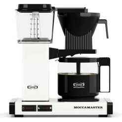 Moccamaster Kahvi Ja Tee-Automatic White - Suodatinkahvinkeitin