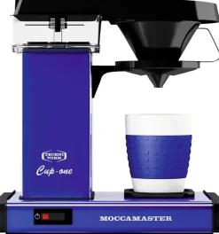 Moccamaster Kahvi Ja Tee-Cup-One Yhden Kupin Kahvinkeitin Sininen