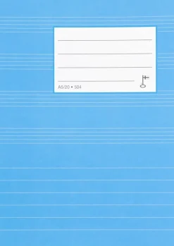 Sale Musiikkivihko 504 A5/20 Paperitarvikkeet